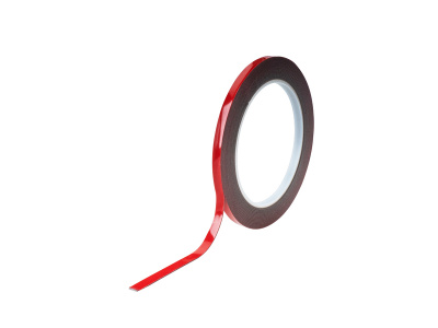Скотч двусторонний 0.8 mm x 6mm x 5m AurA ZTC-A106G для молдингов, деталей интерьера