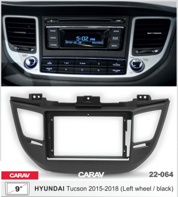22-064 Рамка 9" HYUNDAI Tucson (2015-2018)