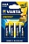 Элемент питания Varta AAA LR03 Energy Alkaline в упаковке 4шт цена 1 за штуку