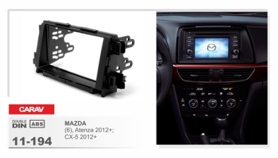 11-194 Рамка 2din Mazda CX-5, 6, 2012+