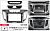 22-949 Рамка 9" HYUNDAI Creta 2015+; iX-25 2014+