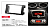 08-002 Рамка 2DIN FORD Focus II, Mondeo,S-Max,C-Max 2007-2011; Galaxy II 2006(АналогIntro RFO-N1,)