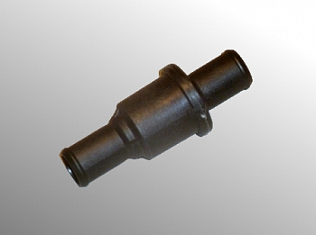 Клапан обратный (пластик) Da = 18 mm, L = 90 mm,1319250A/109557 