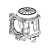 Нагнетатель воздуха Thermo Top Evo 4/5 12V 1315716G/9008856/1316337D/1316335D