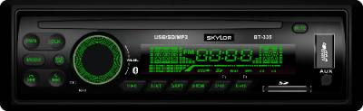 SKYLOR BT-335 green 1 DIN