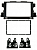 11-194 Рамка 2din Mazda CX-5, 6, 2012+