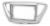 22-784 Рамка 9" HYUNDAI Solaris, Accent, Verna 2017+ 22-784 Рамка 9" HYUNDAI Solaris, Accent, Verna 2017+