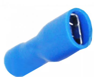 Клемма акустическая синяя,W=4.8/14-16AWG ACV RM37-1411(изолированная)