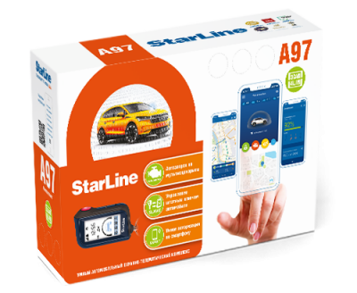 Автосигнализация c автозапуском StarLine a97 BT 3CAN+4LIN